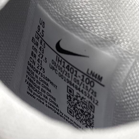 Nike Kobe 9 Elite Low EM Protro White Court Purple IH1401-100 Men\'s Size 9.5 main image 4